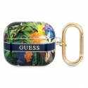 Guess GUA3HHFLB AirPods 3 Cover Blue/Blue Floral Strap Collection Guess GUA3HHFLB AirPods 3 Cover Blue/Blue Floral Strap Collection