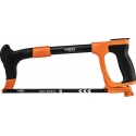 Neo Strong hacksaw 300 mm with blade container, aluminum, two-component handle Neo Strong hacksaw 300 mm with blade container, aluminum, two-component handle
