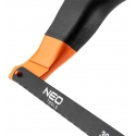 Neo Strong hacksaw 300 mm with blade container, aluminum, two-component handle Neo Strong hacksaw 300 mm with blade container, aluminum, two-component handle