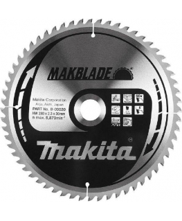 Makita B-17712 TCT saw 260X2.3X30mm 20° T24 Standard wood