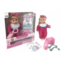 Dromader Lėlė Agusia Różowa pajama w kropki Dromader Lėlė Agusia Różowa pajama w kropki