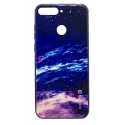 Evelatus Huawei Y6 2018 Picture Glass Case Starry Night Evelatus Huawei Y6 2018 Picture Glass Case Starry Night