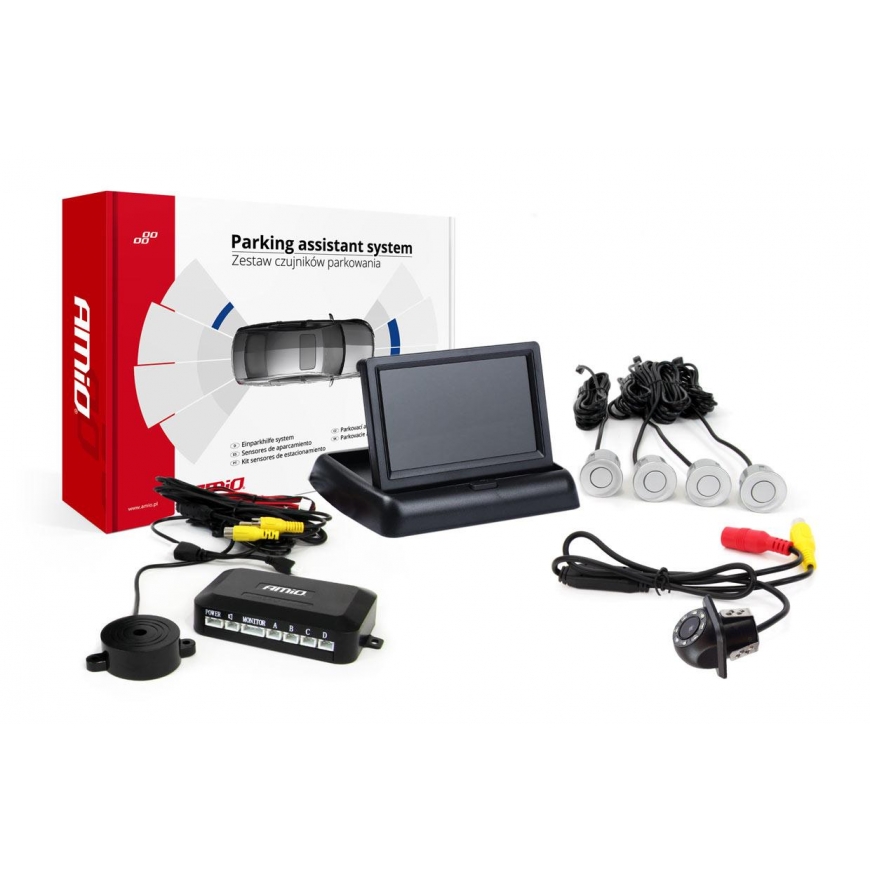 Amio Parking sensor kit tft02 4