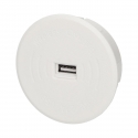 Orno Wireless induction charger with additional USB port, white Orno Wireless induction charger with additional USB port, white