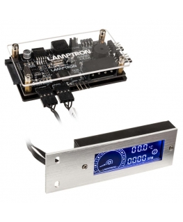 Lamptron TC20 PCI RGB Fan Controller - Silver (LAMP-TC20S)