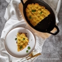 Cast iron frying pan with wooden tray Zyle ZY124KI