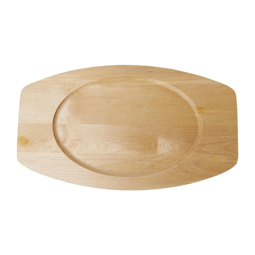 Cast iron frying pan with wooden tray Zyle ZY124KI – 5