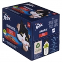 Felix Fantastilised maani maitsed tarretis - Märgtoit kassidele - 24x 85g Felix Fantastilised maani maitsed tarretis - Märgtoit kassidele - 24x 85g