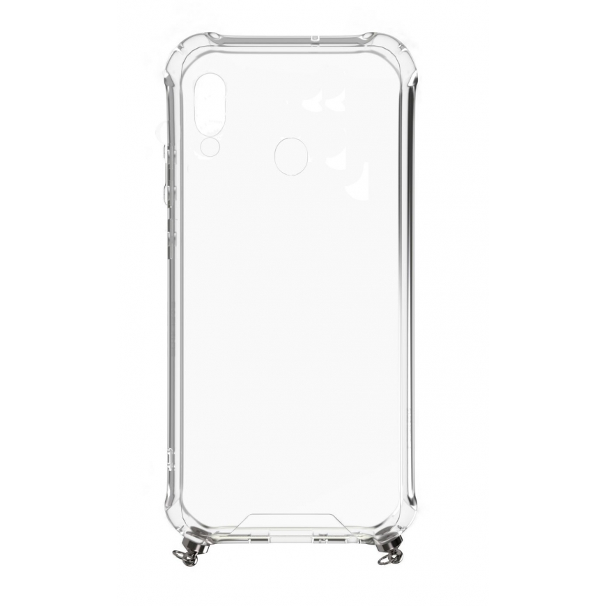 Evelatus Xiaomi Note 7 Silicone Transparent with Necklace TPU Strap Gold
