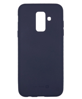 Evelatus Samsung Galaxy A6 Plus 2018 Nano Silicone Case Soft Touch TPU Midnight Blue