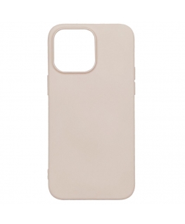Evelatus Apple iPhone 14 Pro 6.1 Nano Silicone Case Soft Touch TPU Beige