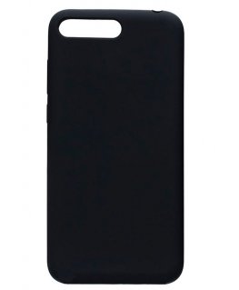 Evelatus Huawei Y6 2018 Nano Silicone Case Soft Touch TPU Black