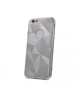 iLike Apple iPhone XR Geometric Shine case Silver