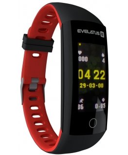 Evelatus Fitness Tracker EFT02 Black Red