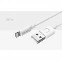 Usams US-SJ097 U-Turn Durable TPE Universal Lightning to USB Data & Fast 2A Charger Cable 1m White Usams US-SJ097 U-Turn Durable TPE Universal Lightning to USB Data & Fast 2A Charger Cable 1m White