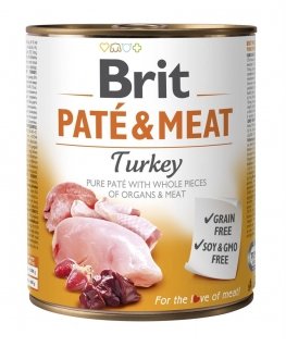 BRIT Paté & liha kalkuniga - 800g