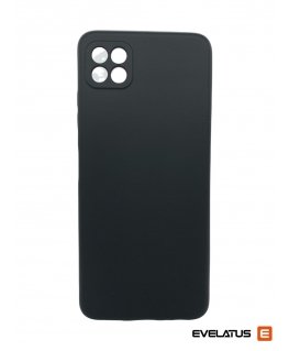Evelatus Samsung Galaxy A22 5G Premium Soft Touch Silicone Case Black
