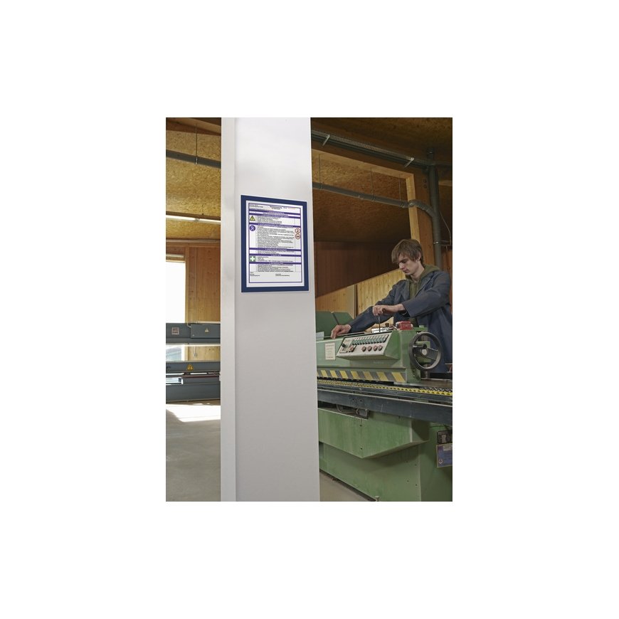 Durable 4872-07 magnētiskais rāmis A4 Zils – 2