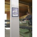 Durable 4872-07 magnetic frame A4 Blue Durable 4872-07 magnetic frame A4 Blue