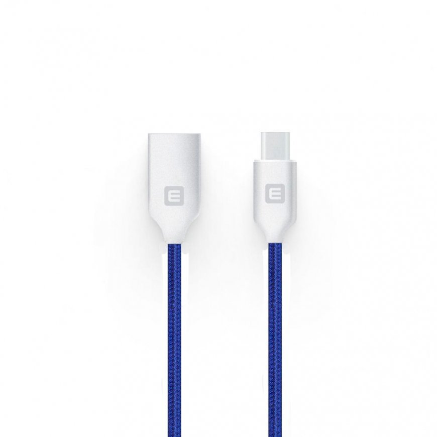 Evelatus - MicroUSB cable EDC04 Blue