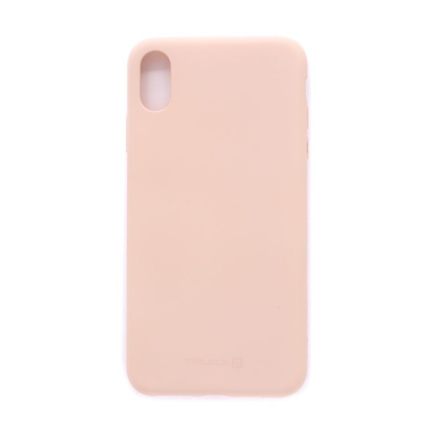 Evelatus Apple iPhone X Nano Silicone Case Soft Touch TPU Pink Sand