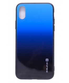 Evelatus Apple iPhone X/Xs Gradient Glass Case 7 Sea Depth