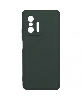 Evelatus Xiaomi Xiaomi 11T/11T Pro Nano Silicone Case Soft Touch TPU Dark Green