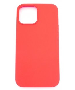 Evelatus Apple iPhone 12 Pro Max Premium Soft Touch Silicone Case Bright Red