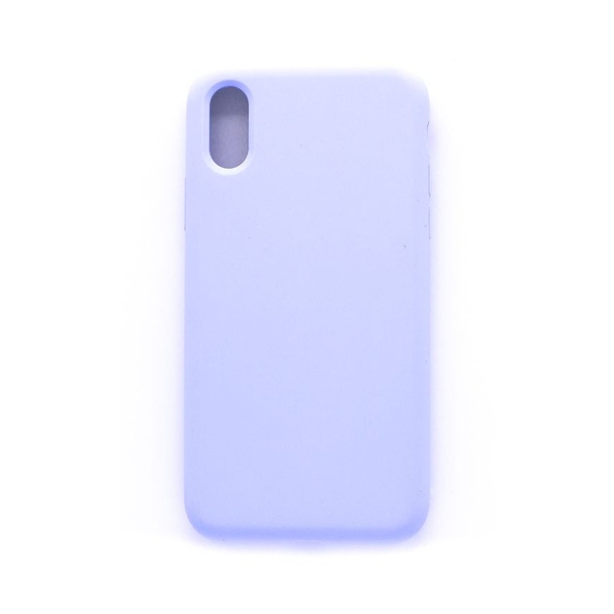 Evelatus Apple iPhone Xs Premium Soft Touch Silicone Case Lilac Purple