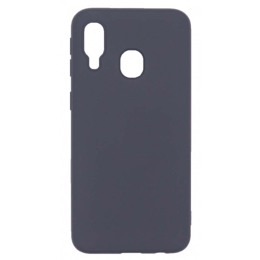 Evelatus Samsung Galaxy A40 Nano Silicone Case Soft Touch TPU Black
