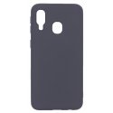 Evelatus Samsung Galaxy A40 Nano Silicone Case Soft Touch TPU Black