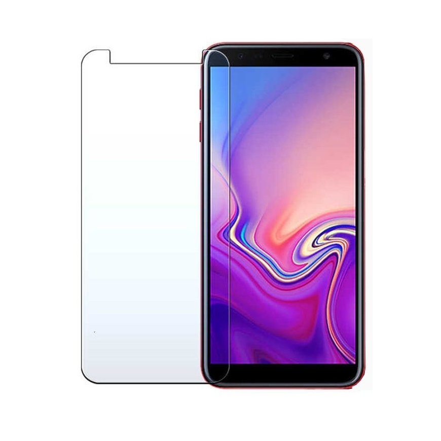 Evelatus Samsung J6 Plus 0.33 Flat Clear Glass Japan Glue Anti-Static