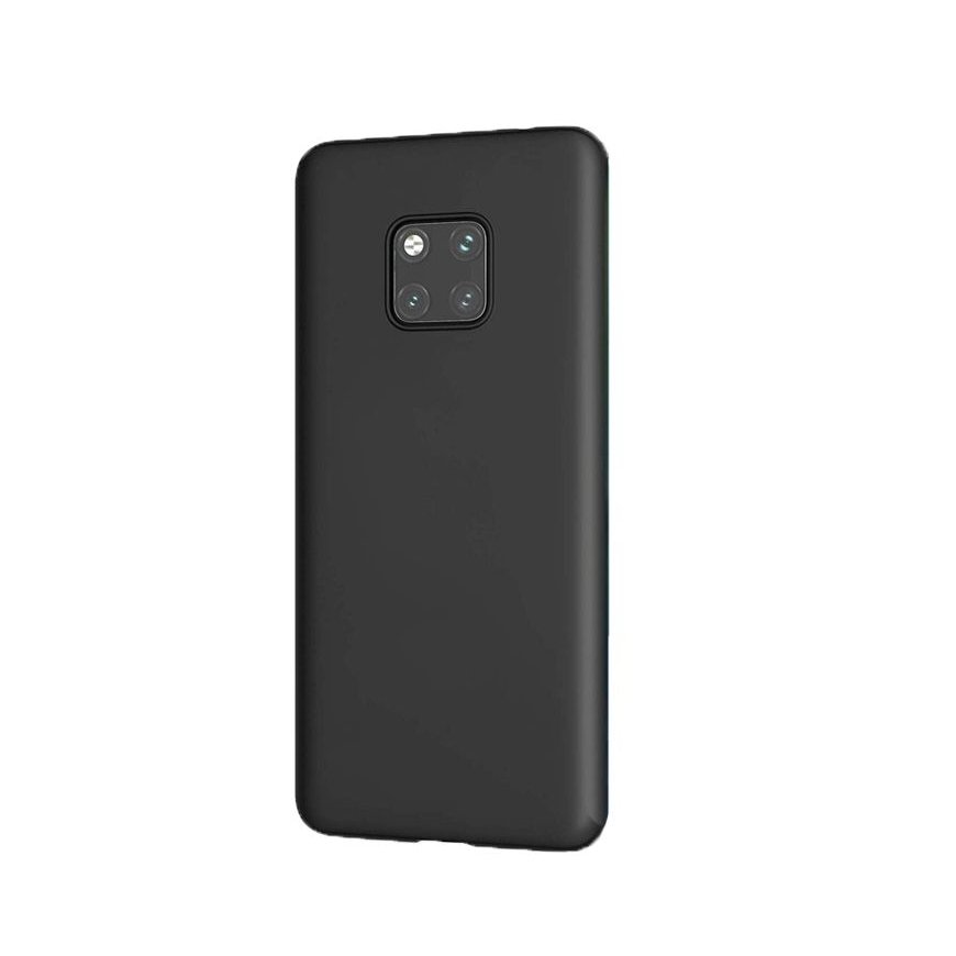 Evelatus Huawei Mate 20 Pro Premium Soft Touch Silicone Case Black
