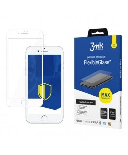 3MK Apple iPhone 7/8 Plus White FlexibleGlass Max