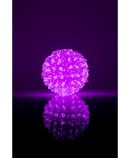 iLike N/A Bumba ar puķēm RS-214 80LED D-13cm Purple