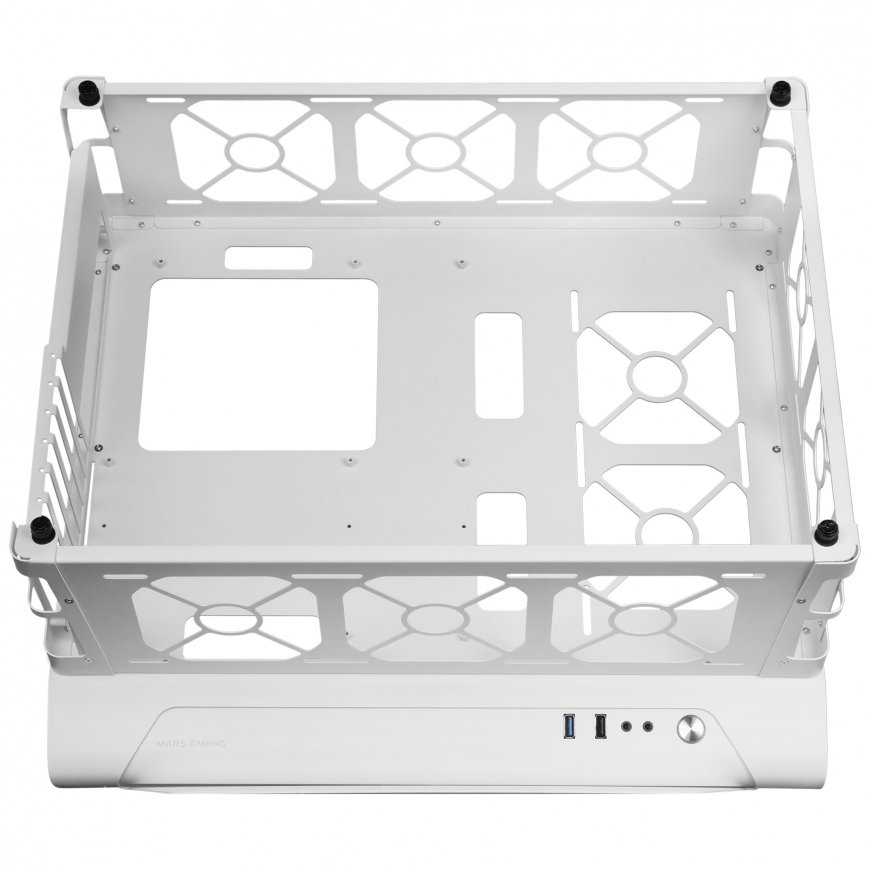 Mars Gaming MCBW kompiuterio korpusas Tower Balta – 4