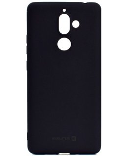 Evelatus Nokia 7 Plus Nano Silicone Case Soft Touch TPU Black