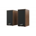 Genius Computer Technology SP-HF180 2-way Black, Wood Wired 6 W Genius Computer Technology SP-HF180 2-way Black, Wood Wired 6 W