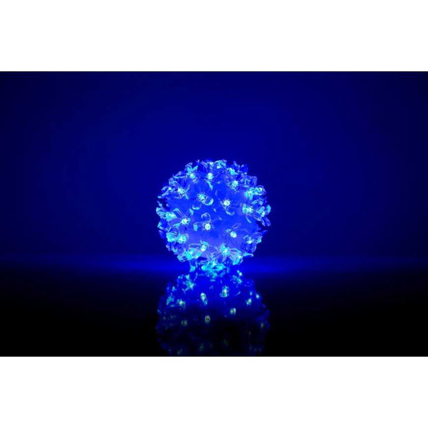 iLike N/A Bumba ar puķēm RS-208 50LED D-11cm Blue