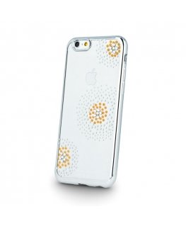 Beeyo Sony E5 Flower Dots TPU Silver