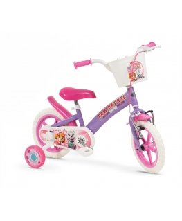 Children's Bike 12" Paw Patrol Purple 1180 Girl TOIMSA