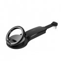 Hoco Lightning to 2 x Lightning + ring holder Black Hoco Lightning to 2 x Lightning + ring holder Black