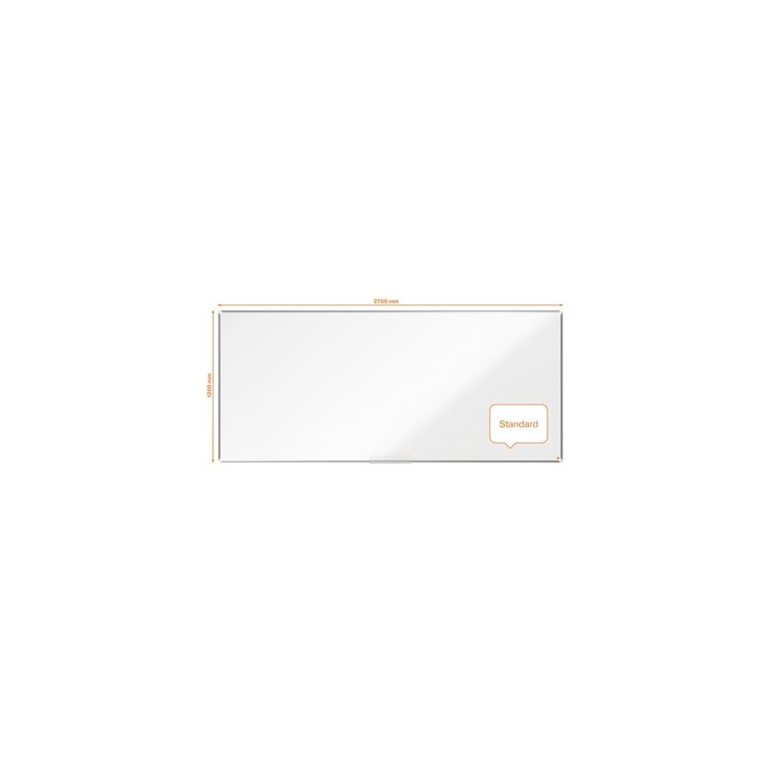 Nobo Premium Plus baltas tāfele 2667 x 1167 mm Emalja Magnētiskie – 5