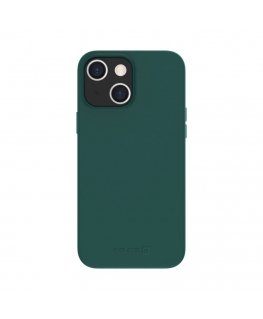 Evelatus Apple iPhone 14 Genuine Leather Case with MagSafe Dark Green