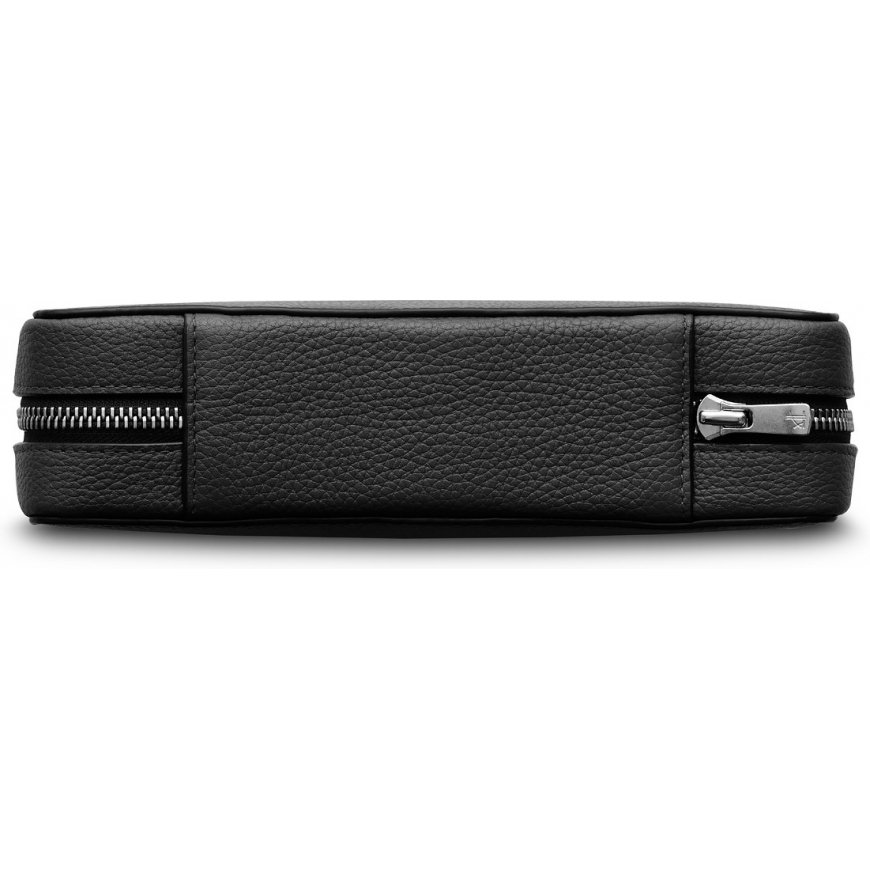 Woolnut Leather Tech Organizer utility bag, black – 5