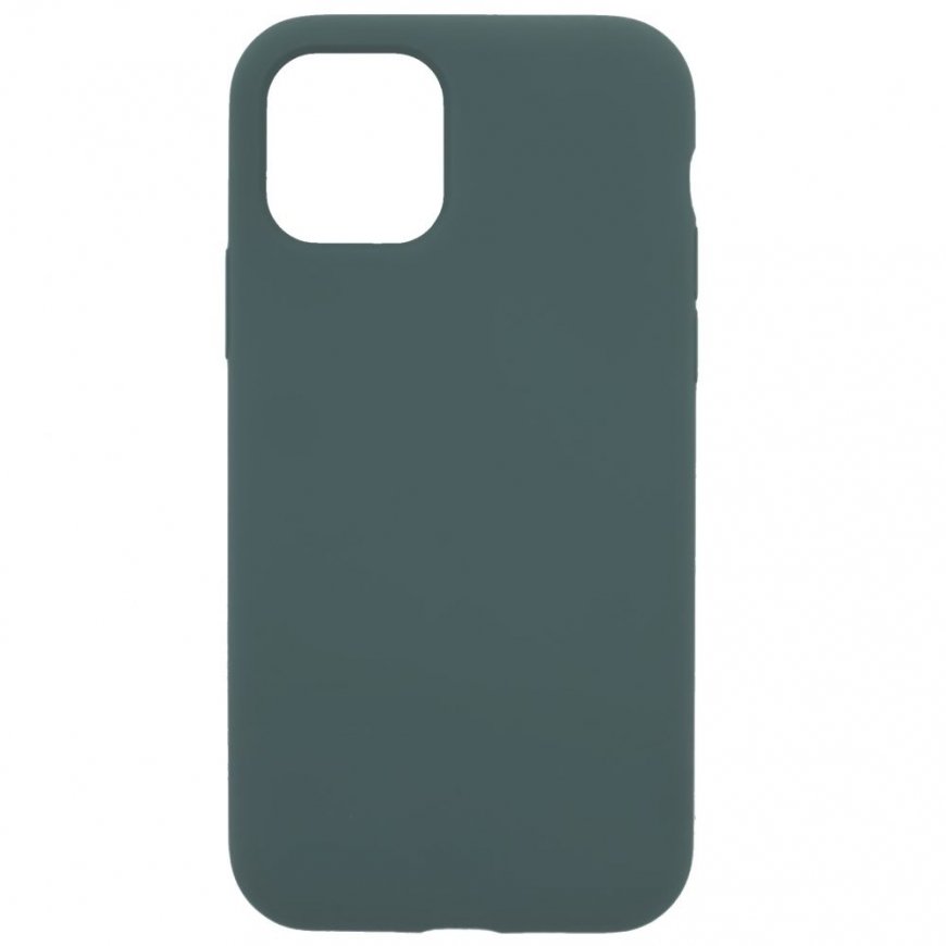 Evelatus Apple iPhone 11 Pro Max Premium Soft Touch Silicone Case Pine Green