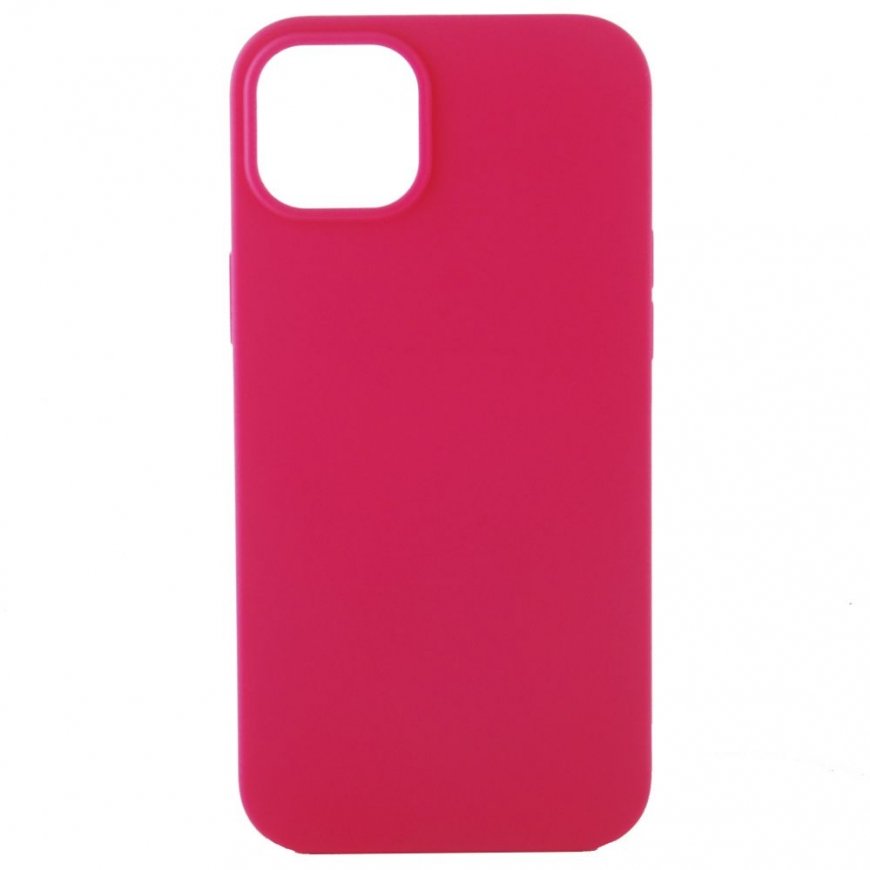 Evelatus Apple iPhone 14 6.1 Premium Soft Touch Silicone Case Rosy Red