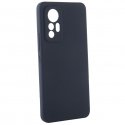 Evelatus Xiaomi 12 Lite Premium Soft Touch Silicone Case Midnight Blue
