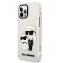 Karl Lagerfeld Apple iPhone 12/12 Pro IML Glitter Karl and Choupette NFT Case Transparent Karl Lagerfeld Apple iPhone 12/12 Pro IML Glitter Karl and Choupette NFT Case Transparent