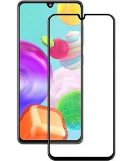 iLike Samsung Samsung A41 2.5D Black Frame Full Glue